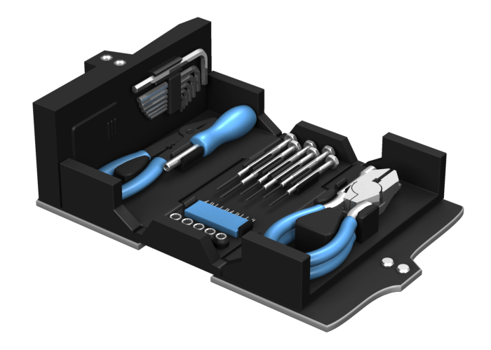 Fix It Felix Jr Arcade Cabinet Mini Tool Set design by Dave Delisle