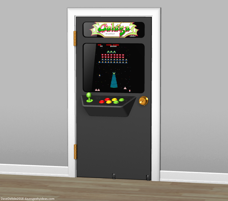 Doorcade arcade cabinet design by Dave Delisle davesgeekyideas