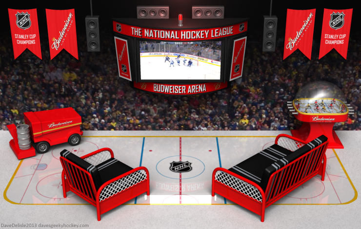 Hockey Rec Room Design by Dave Delisle davesgeekyideas