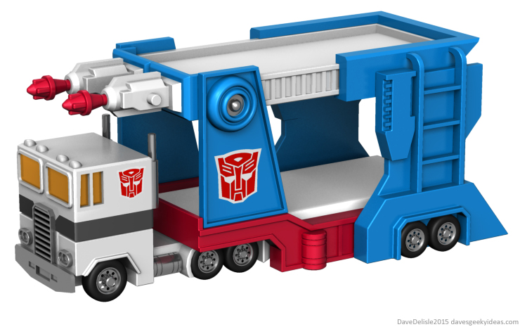 Transformers Bunk Bed design by Dave Delisle davesgeekyideas