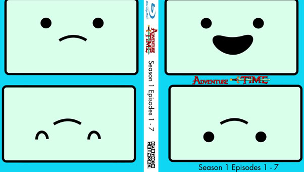 Case Design Blu-Ray Sleeve Insert Carboard Dave Delisle davesgeekyideas.com Adventure Time BMO Beemo