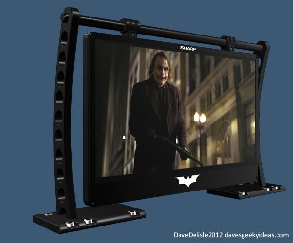 Batman HD LCD OLED TV DC COmics Dave Delisle davesgeekyideas.com Joker Dark Knight