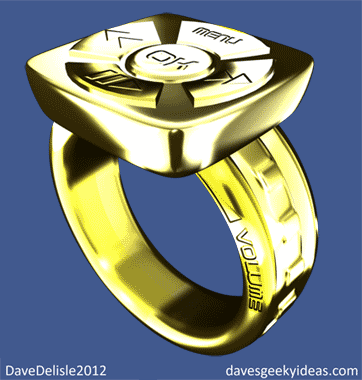 Geek Bling 2012 davesgeekyideas.com Jewelry BlueTooth