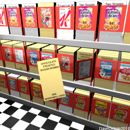 Cereal boxes packaging recycling save money economy environment