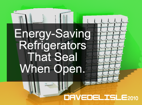 Energy Saving Fridge Concept