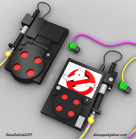 Ghostbusters Proton Pack Protective Case iPhone IPod Touch Classic Apple