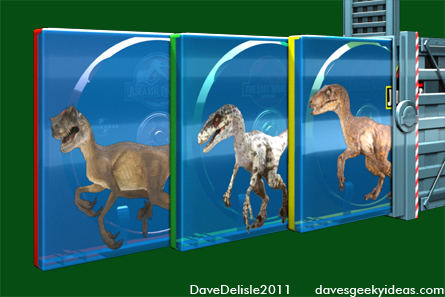 Jurassic Park Blu-Ray 2011 Universal Studios Home Video