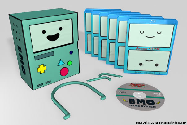 Beemo BMO Case Adventure Time DVD Blu-Ray BLU