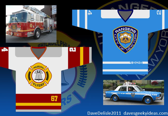 NYPD Hockey Jersey Design davesgeekyideas.com