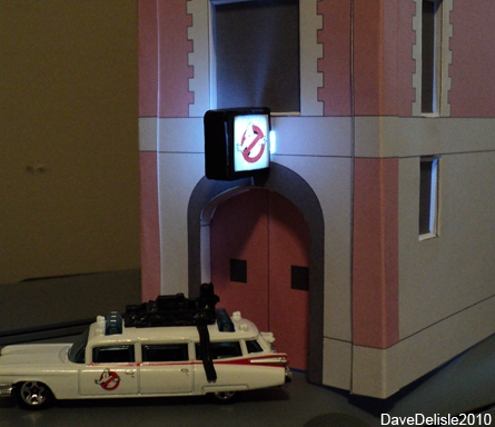 Ghostbusters Firehouse Papercraft