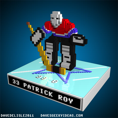 EA NHL 94 Figure Figurines McFarlane Patriock Roy 2011 davesgeekyideas.com