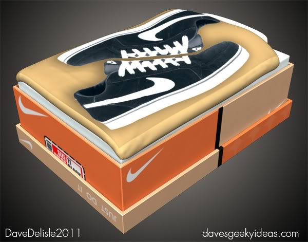 Nike Shoebox Bed 2011 Theme Beds Geeky davesgeekyideas.com