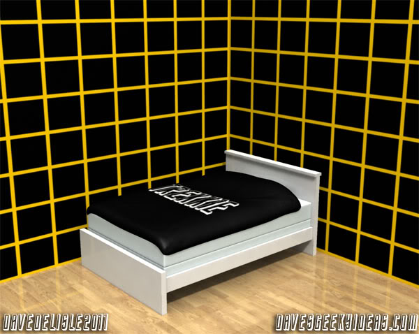 Star Trek Holodeck Wallpaper 2011 davesgeekyideas,com TNG Holosuite Home Decoration Decore Design Interior Wallpaper Paint