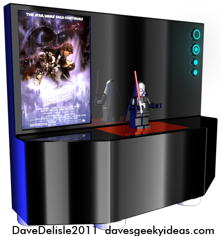 Talisman Media Player HD Recorder Library Lego Star Wars Vader Sony Samsung