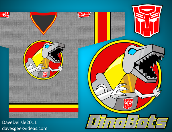Transformers Logo Autbot Dinobots 2011 T-Shirt Hockey Jersey davesgeekyideas.com