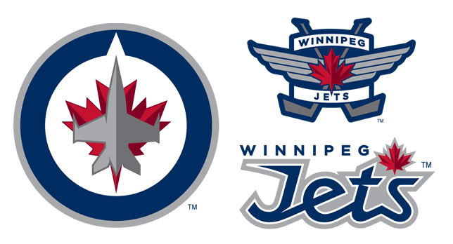 Winnipeg Jets Logo 2011 True North NHL davesgeekyideas.com