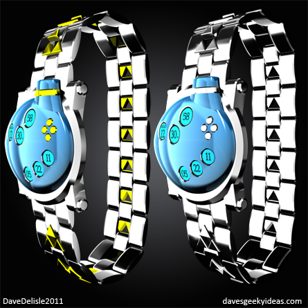 Zelda Link Nintendo Watch Rolex Seiko Timex geeky watch davesgeekyideas.com