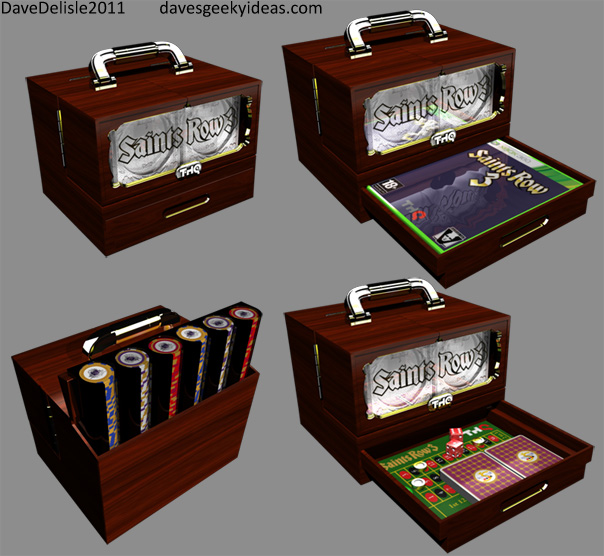 Saints Row The Third Collector's Edition davesgeekyideas.com Casino Bar geeky video game editions