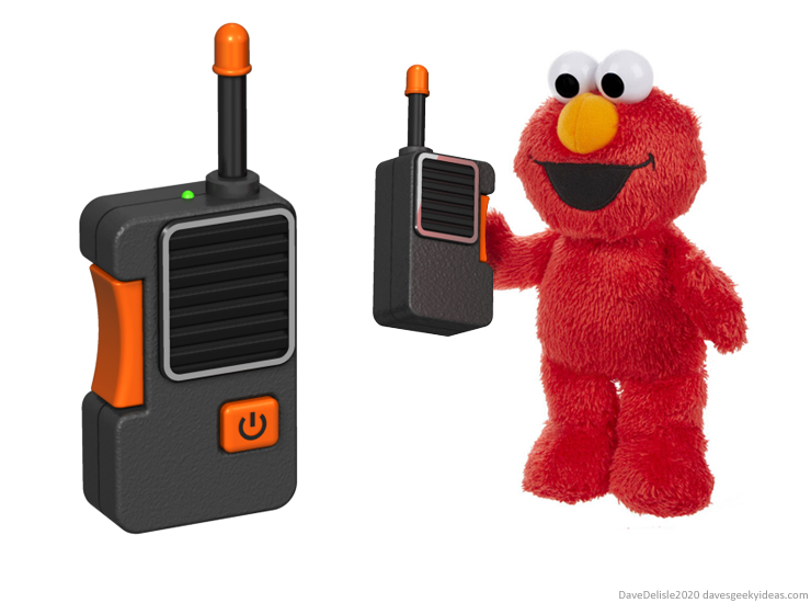 Tickle Me Elmo walkie talkie smart assistant alexa siri plush toy teddy ruxbin electronics dave delisle davesgeekyideas 2020